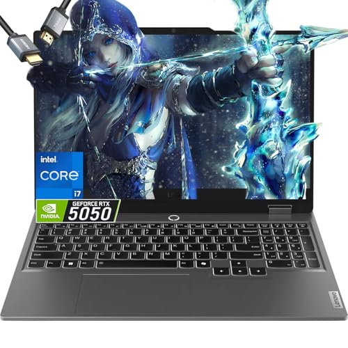 Lenovo LOQ 15 Gaming Laptop RTX 5050 -Intel Core i7-13650HX Beat AMD Ryzen 9 7940HS -15.6 FHD Display- 64GB RAM -2TB SSD -Backlit Keyboard -MUX Switch -2025 Portatil Gamer PC -Windows 11 -Webcam