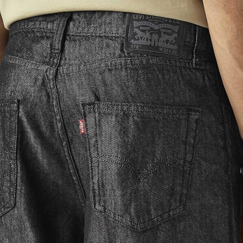 Levi's Men's 578 Black Loose Fit Mid Rise Jeans