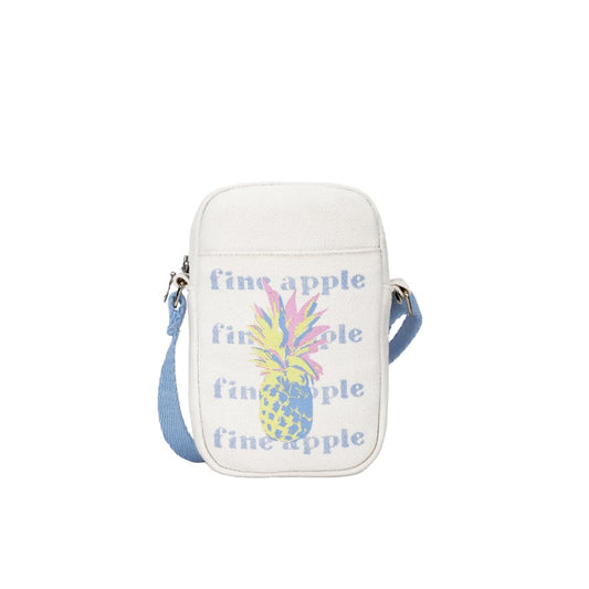 Eco Right Mobile Sling Bag For Women & Men, Small Sling Bag For Women, Phone Bag With Adjustable Cotton Strap, White