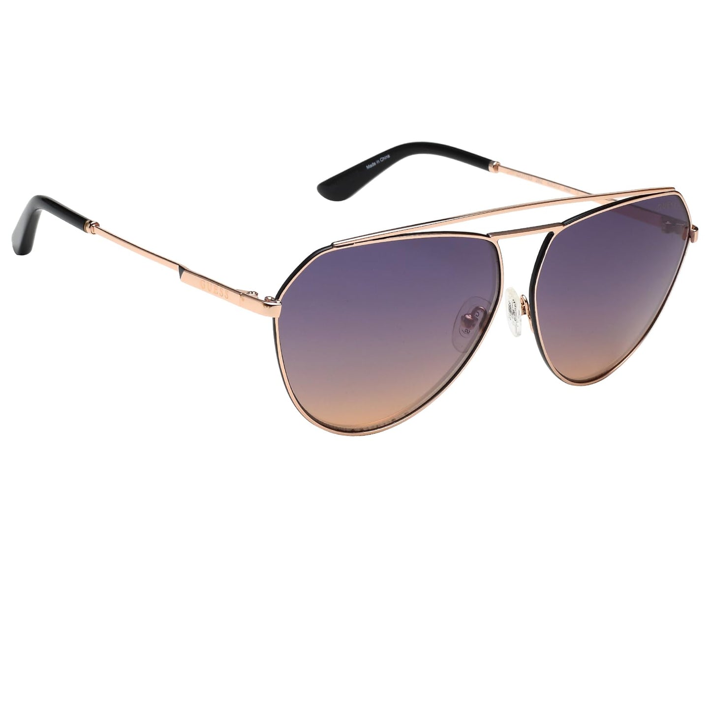 Guess GU7783 Shiny Rose Gold/Pink Violet Shaded 63/12/140 women Sunglasses