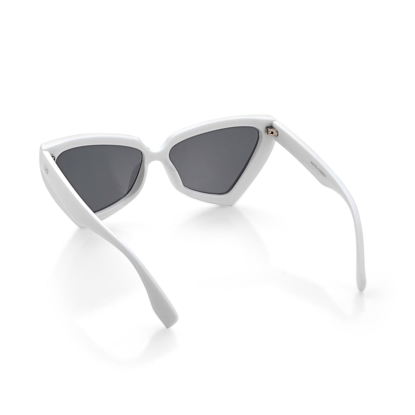 Vibe lens Retro Stylish Cat Eye Sunglasses for Women Stylish | Black Polycarbonate Frame | UV400 Protection | Trendy Cateye Goggles for Woman | Shades for Adult