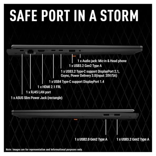 ASUS TUF A18 Gaming Laptop, AMD Ryzen 7-260, 32 GB DDR5 RAM, 2 TB PCle SSD, 18" 2.5K (2560x1600) 240Hz Display, Nvidia G-Force RTX 5070, RGB Backlit Chiclet Keyboard, W11 Pro, Jaeger Gray
