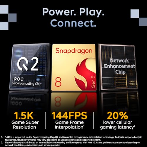 iQOO 15R (Triumph Silver, 12GB RAM, 512GB Storage) | Snapdragon® 8 Gen 5 Processor | India’s Slimmest Smartphone in 7600mAh Battery* | Segment's Most Stable 144FPS Gaming*