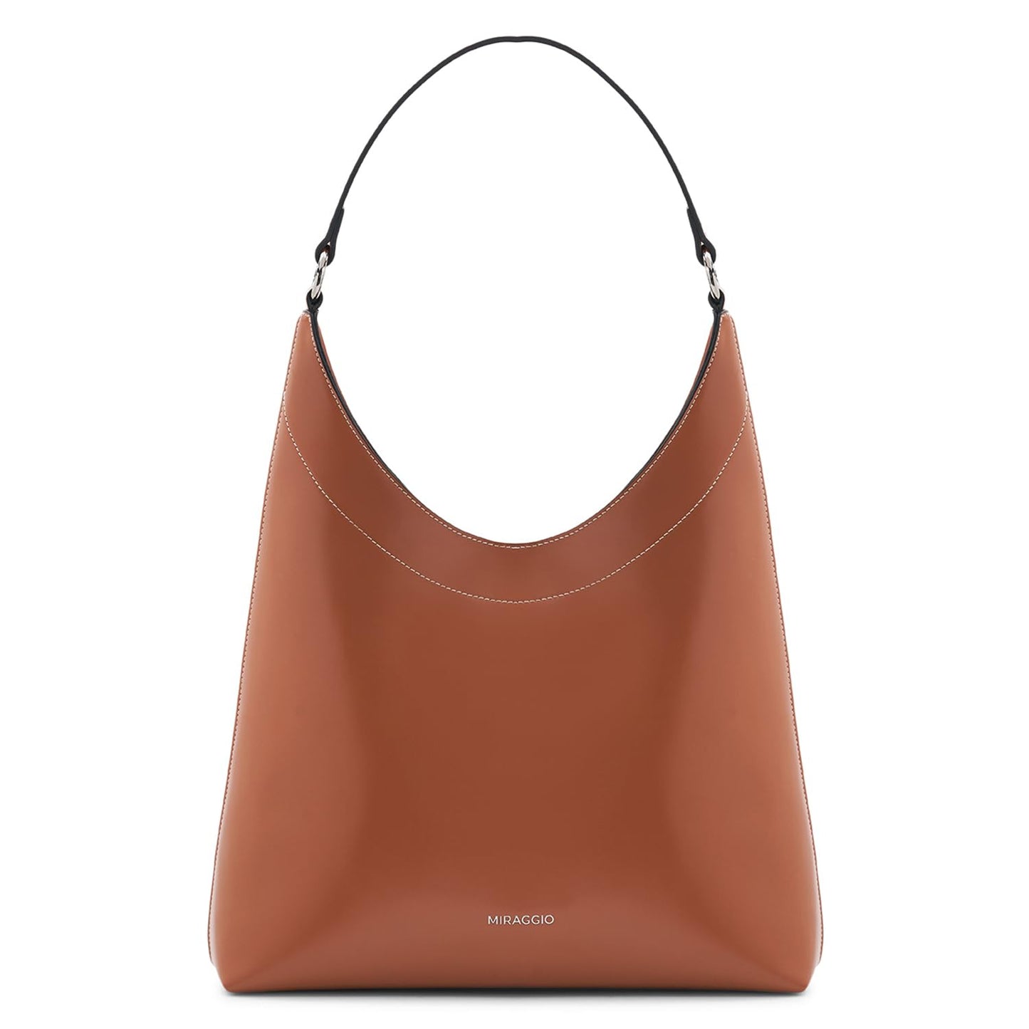 Miraggio Selene Hobo Bag | Shoulder Bag For Women (Orange)