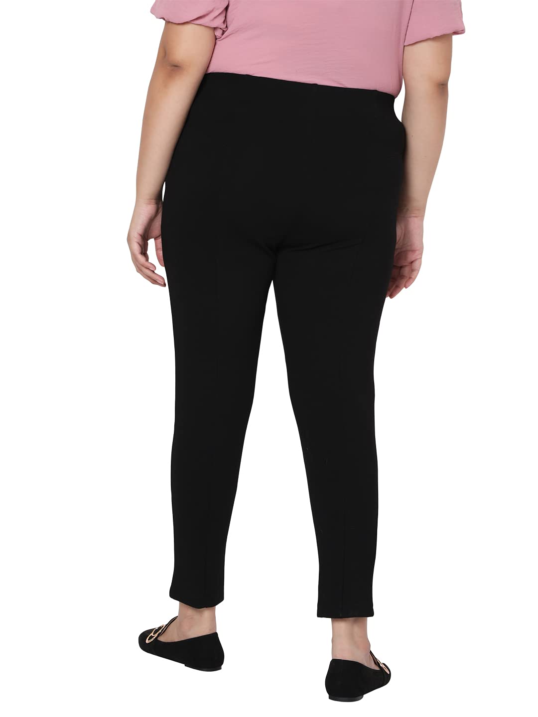 VERO MODA Women's Skinny Casual Pants (249365201_Black_S)