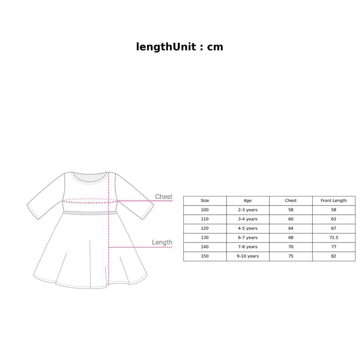 Hopscotch Viscose Girls Floral Print Party Dress & Outfit In Red Color For Ages 3-4 Years