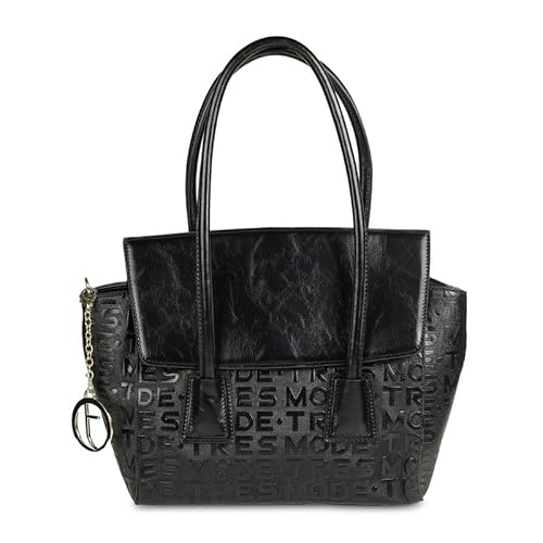 tresmode DIJON Black Women's Vegan Leather Handbag