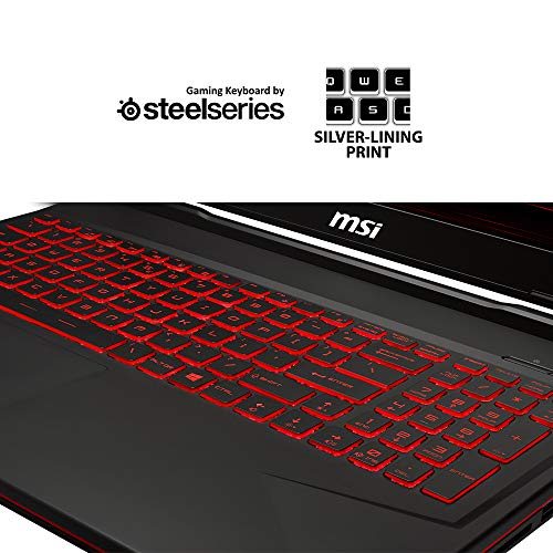 MSI Gaming GL63 9SD-1042IN Intel Core i5-9300H 9th Gen 15.6-inch Gaming Laptop(8GB/1TB HDD + 256GB NVMe SSD/Windows 10 Home/GTX 1660 Ti, 6GB Graphics/Black/2.22Kg) 9S7-16P732-1043