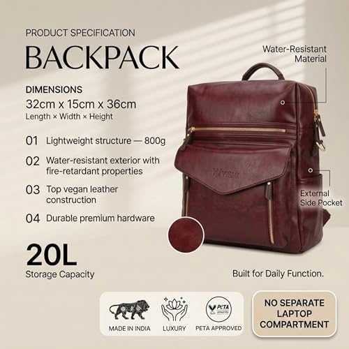 VISMIINTREND Backpack Bags for Women | Rakhi Gift for Sister