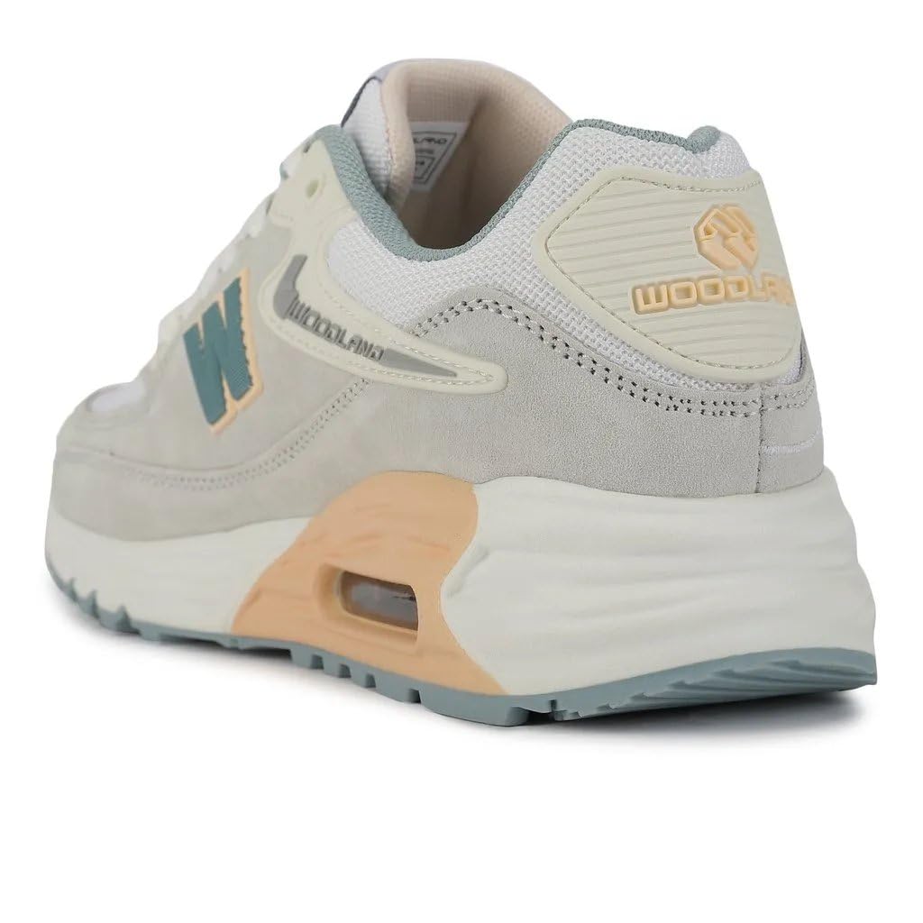 Woodland Women Lgrey/Pink Casual Sneakers