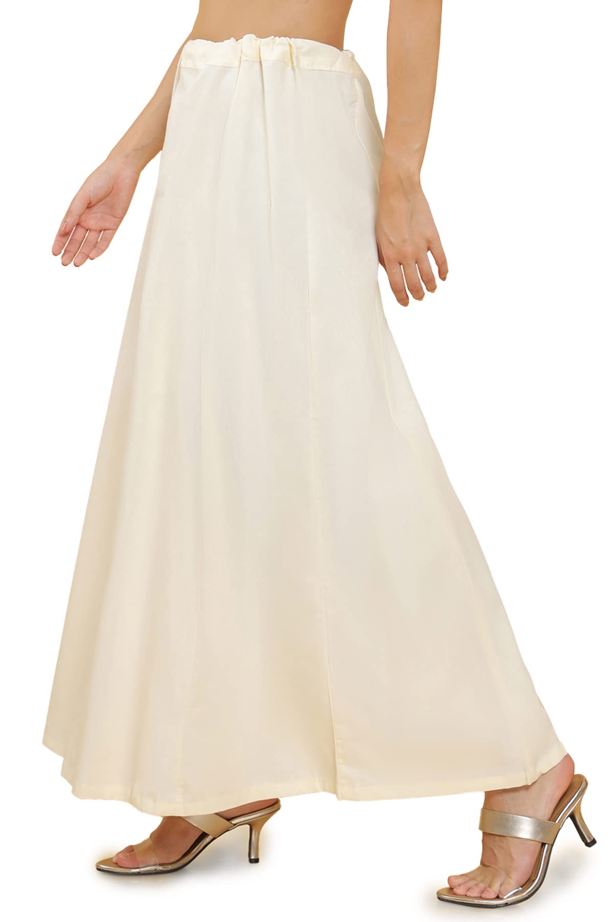 Soch Cream Cotton Blend Petticoat