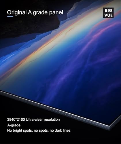 BIG VUE Pluss 55 Inch Android 14 Interactive Television, All-in-1 Digital Panel Board with Stand, 8 GB RAM 128 GB ROM, Ai Enabled, Multitouch Screen Display for Teaching, Classroom & Office Use