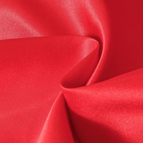 Hopscotch Girls Sleeveless Red Sequin Embellished Bow Dress for Age (6-8 Years)