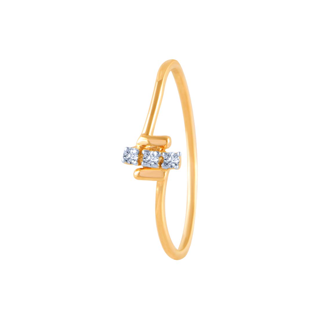 P.C. Chandra Jewellers 14k (585) Yellow Gold and Diamond Ring for Women