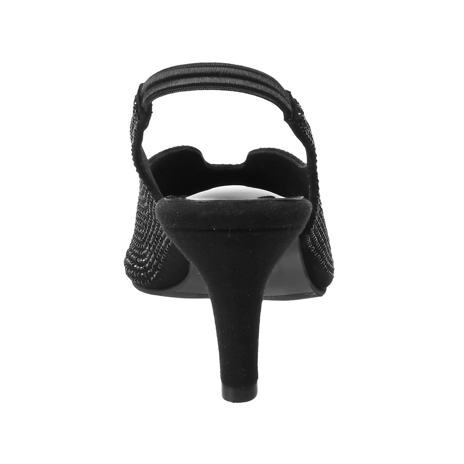 Metro Womens Synthetic Black Sandals - SaumyasStore