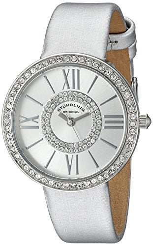 Stuhrling Original Vogue Analog Silver Dial Women's Watch-566.01