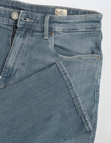 U.S. Polo Assn. Denim Co. Men's Harold Slim Straight Fit Blue Jeans (UDJEN2006_Blue_30)