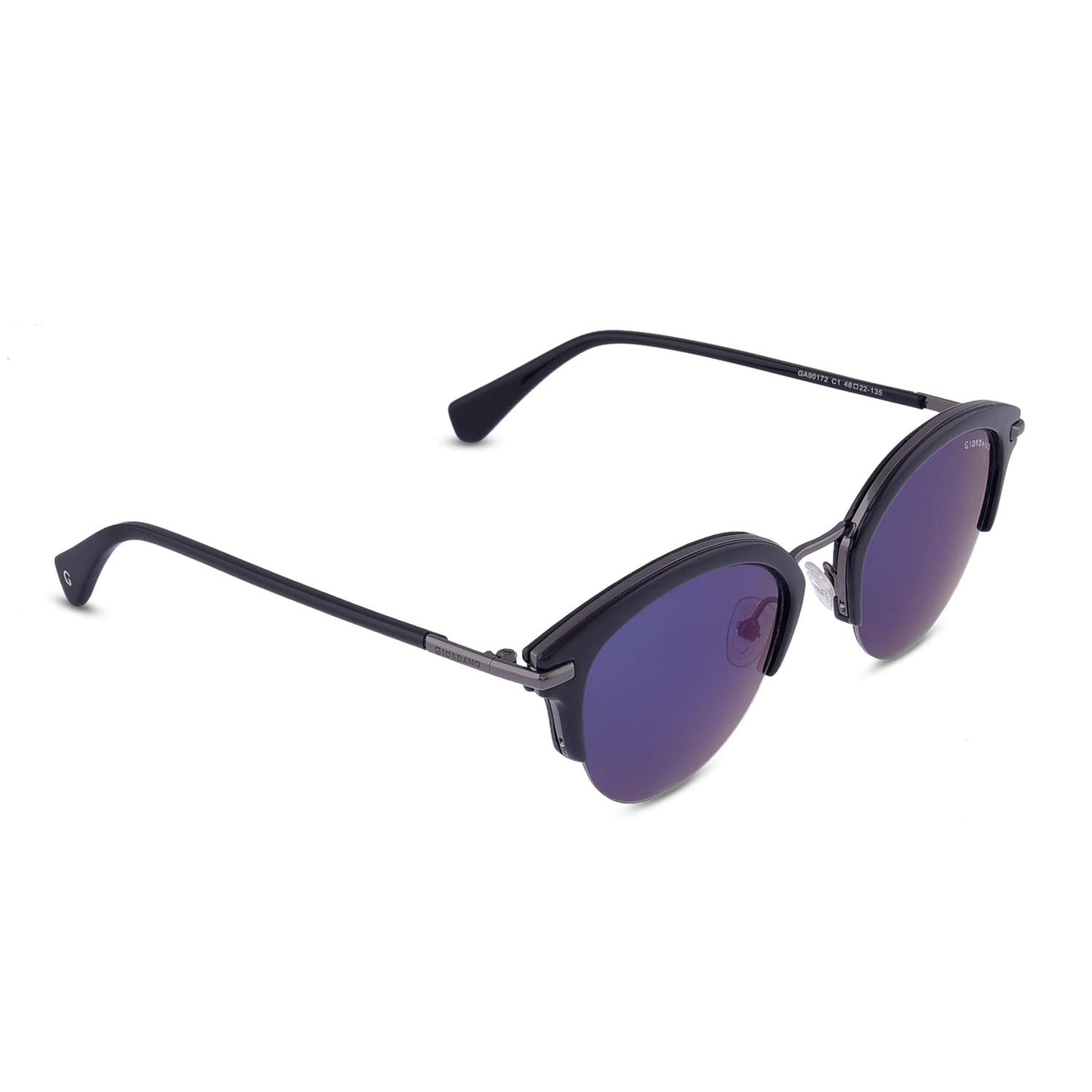 Giordano Gradient Round Women's Sunglasses - (GA90172C01|58|Blue Color Lens)