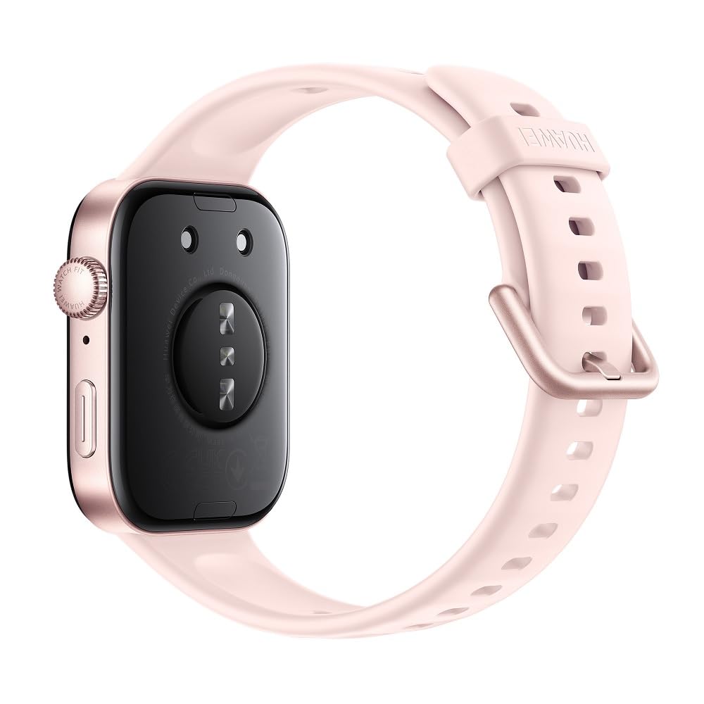 Huawei Watch FIT 3, 1.82" AMOLED Display, Ultra-Slim Design, All-Round Fitness Management, Comprehensive Health Management, Durable Battery Life, Compatible with iOS & Android, (Pink)