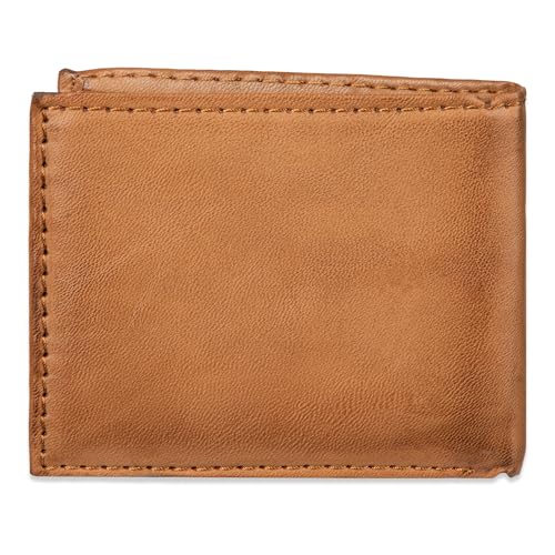Levi's Men's RFID Extra Capacity Slim Bifold Wallet with Multiple Card Slots, Turlock Tan, One Size