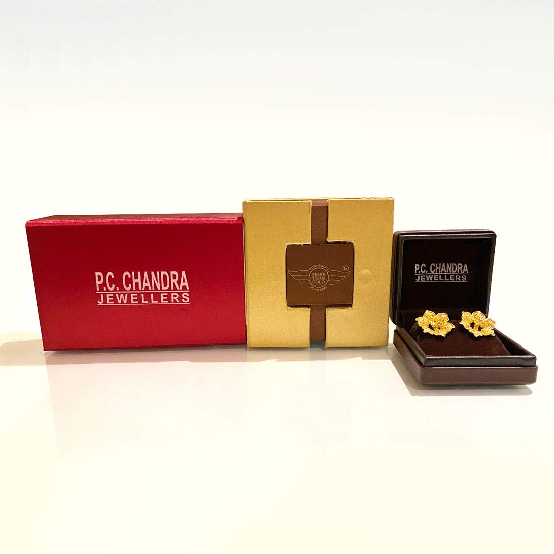 P.C. Chandra Jewellers 14KT Yellow Gold Ring for Women (Size 12) | Diwali, Rakhi Rakshabandhan Gift for Sister/Bhabhi/Women | With BIS-Hallmarked - 0.47 Gram