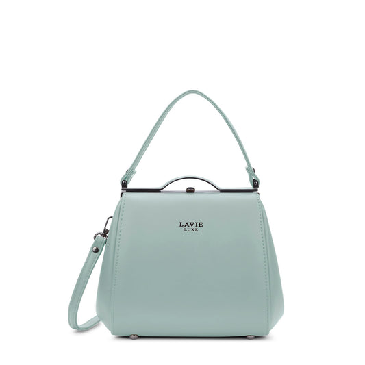 Lavie Luxe Women's Fluffel26 Frame Satchel Handbag | Satchel Bag for Work | Ladies Purse | Stylish Shoulder Bag | Gift For Women