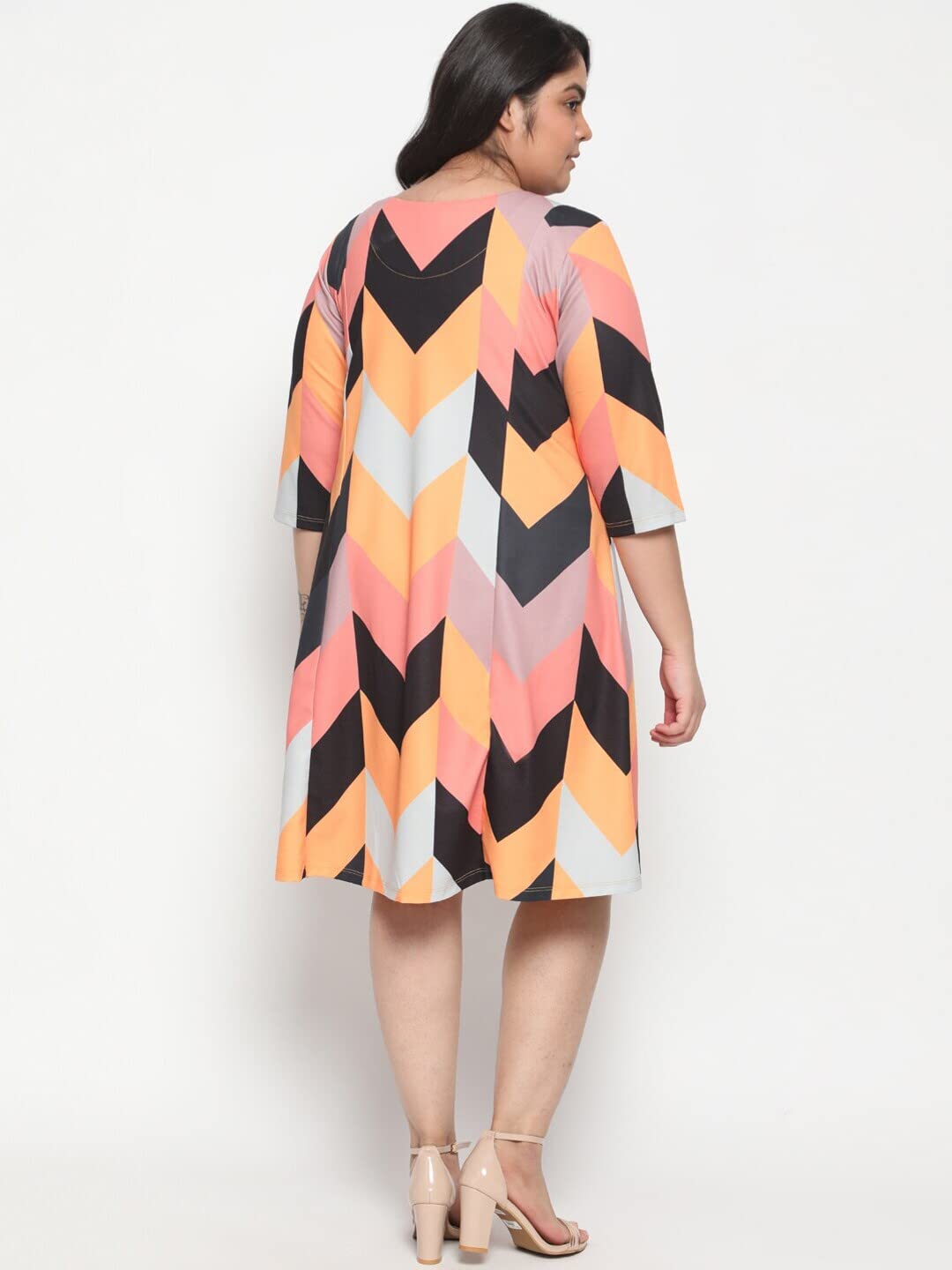 AMYDUS Plus Size Dress for Women | Printed | A Line Fit | Cloud Soft Fabric | Sweat Absorbing | XL to 9 XL Dresses |