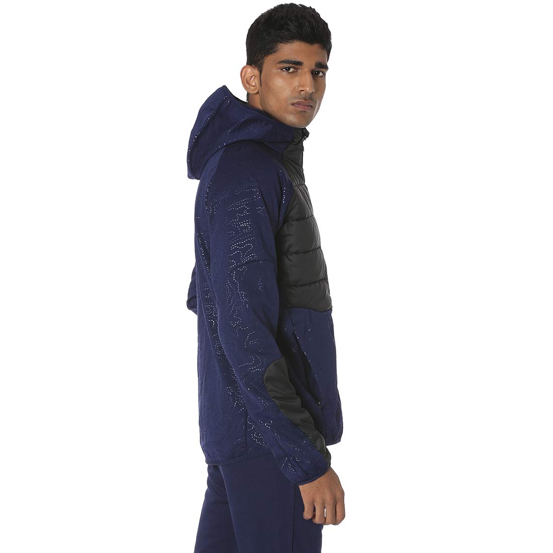 Puma Men's A-Line Coat (58001806_Peacoat_L)