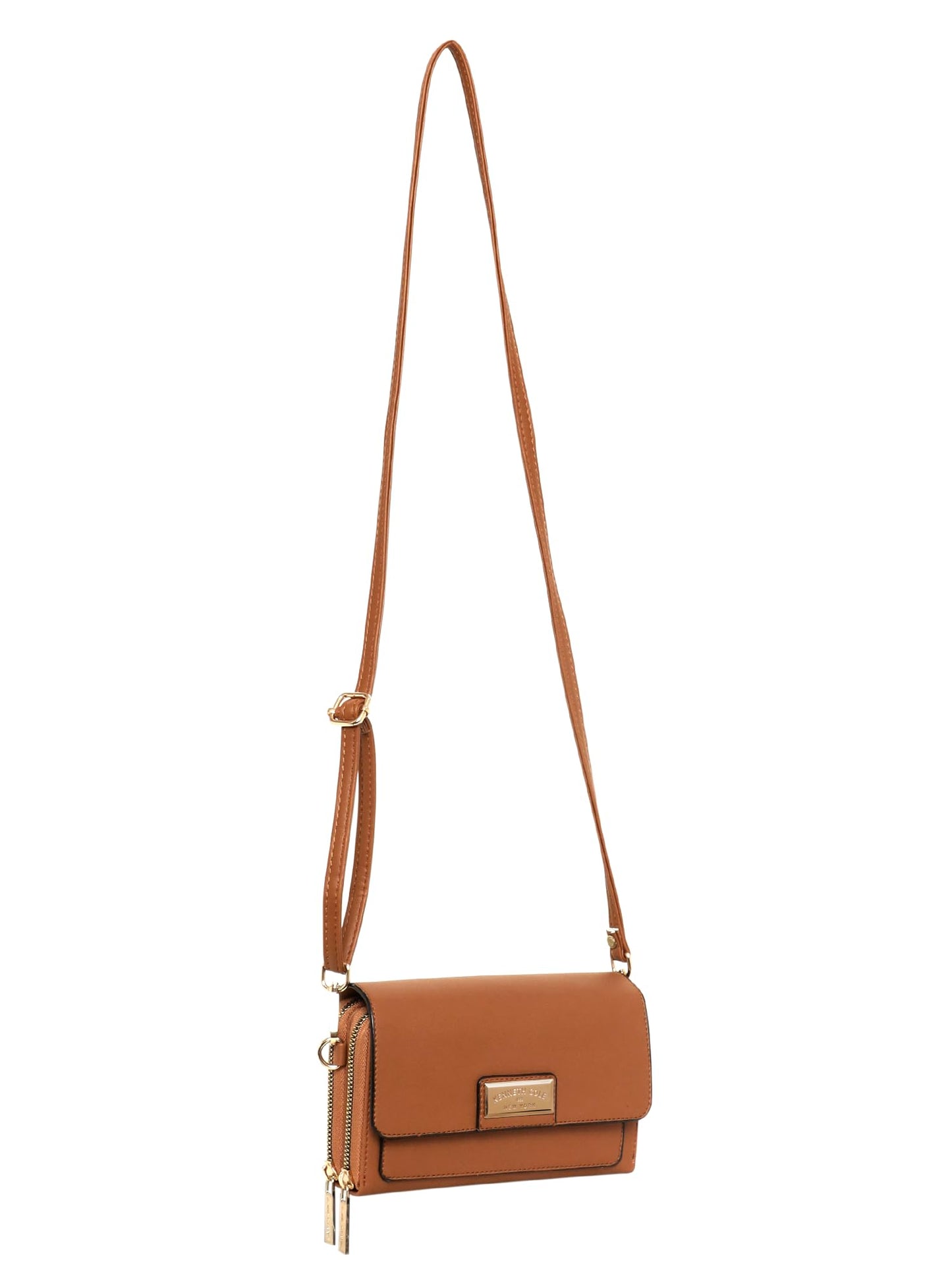 KENNETH COLE stylish & trendy Women's Broxa Flap Over Sling Bag | Ladies Purse Handbag for Women and Girls - KCSL3001