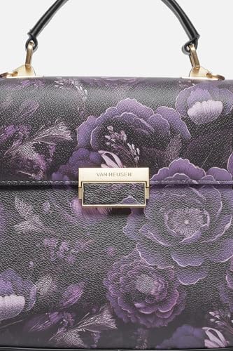 Van Heusen Womens Floral black HANDBAG