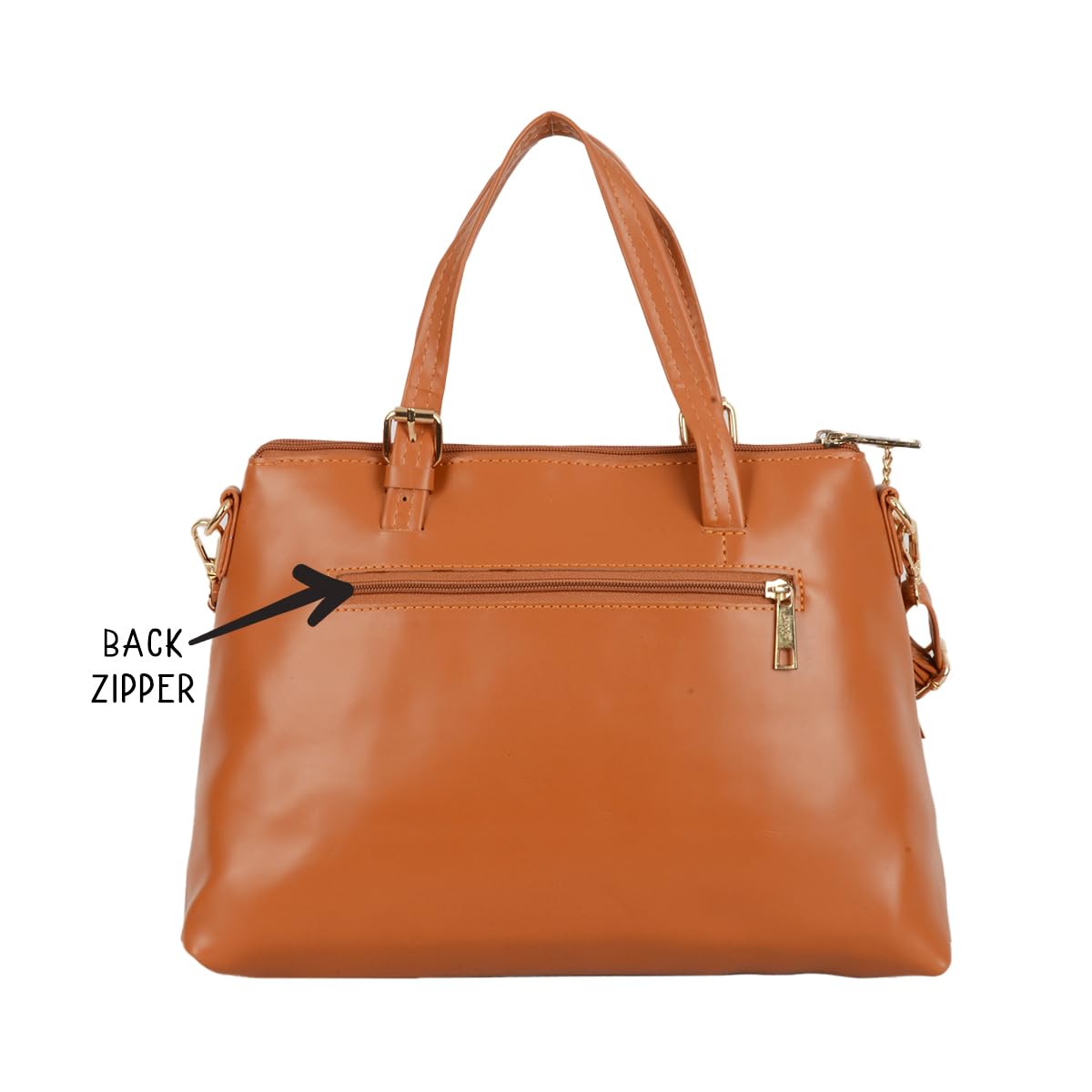 Baggit Women Beige Tote Handbag Medium Size | Ladies Stylish Casual Purse Bag