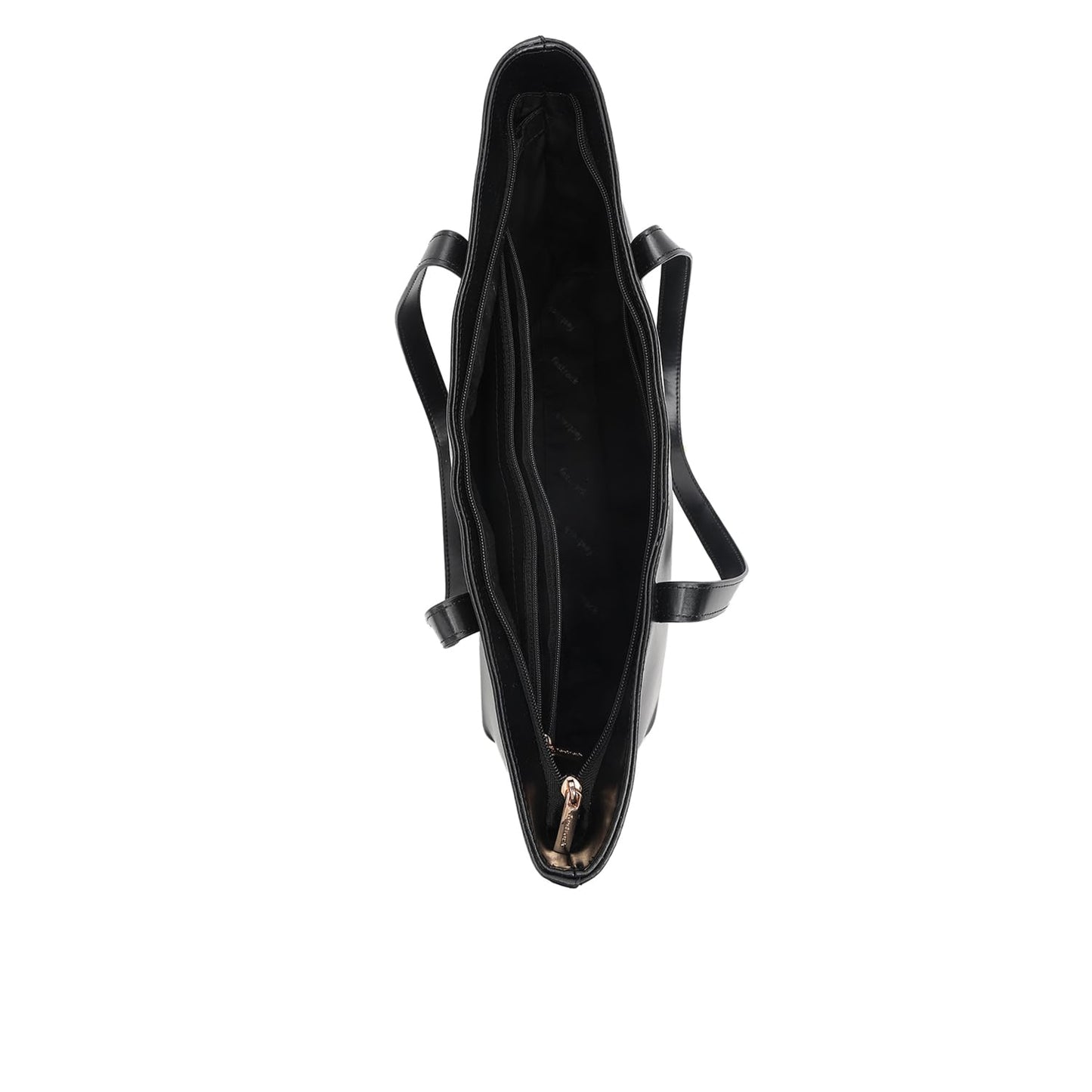 Fastrack Ivory Black College Tote Bag for Women