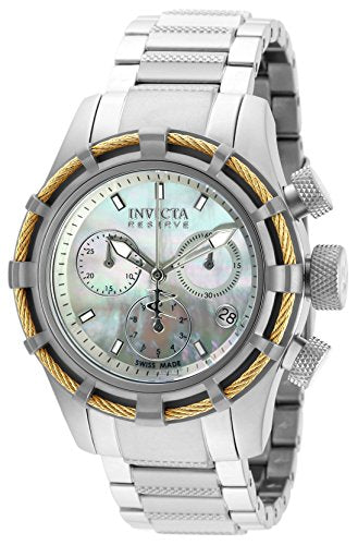 Invicta Women's 'Bolt' Quartz Stainless Steel Casual Watch, Color: Silver-Toned (Model: 90009)