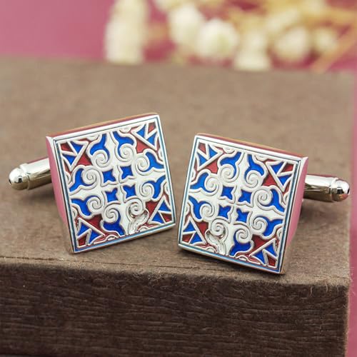 Peluche Silver Lightning Cufflinks for Men