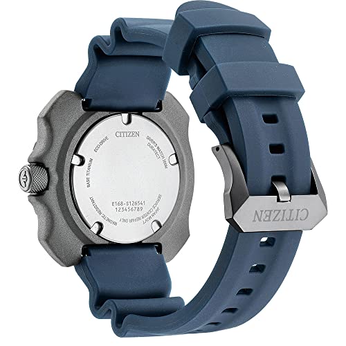 Citizen Men's Promaster Dive Super Titanium Eco-Drive Sport Watch, Polyurethane Strap