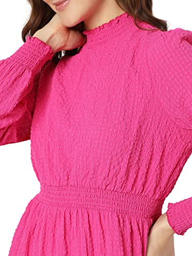 VERO MODA Flared Dress (101906001_Rose Violet_XS)