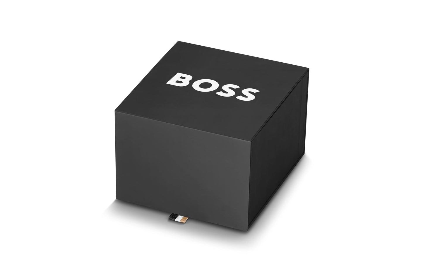 BOSS Hugo Stainless Steel Commissioner Analog Black Dial Men Watch-1513833, Silver Band