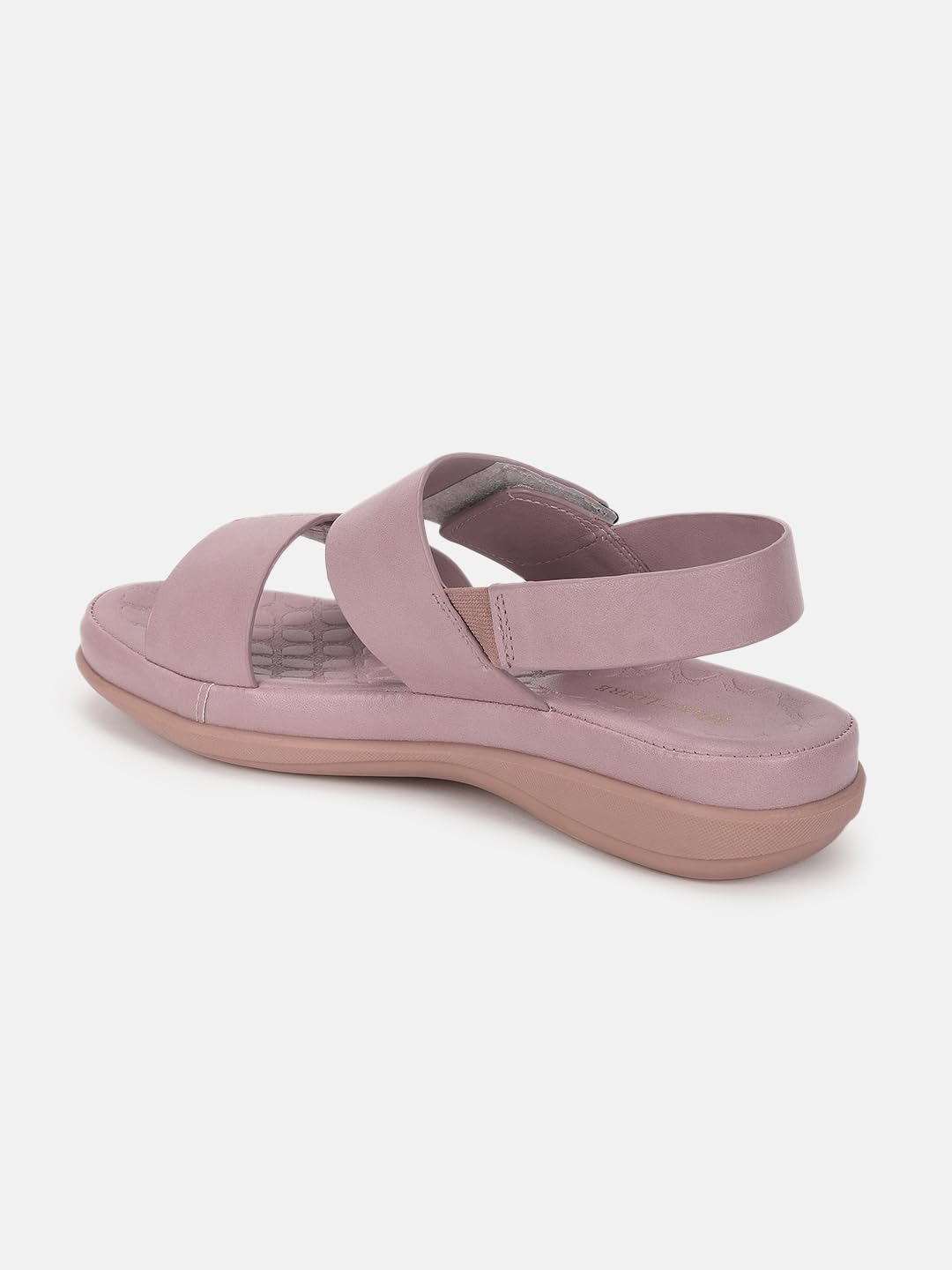 Marc Loire Women's Smart Casual Slip-On Flatform Heel Sandal for All Occasion (Nude, 8)