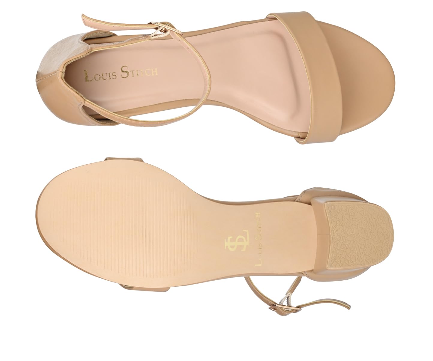 LOUIS STITCH Women’s Block Heel Sandals | Comfortable Sandal for Ladies | LSOF-FI01-AC |