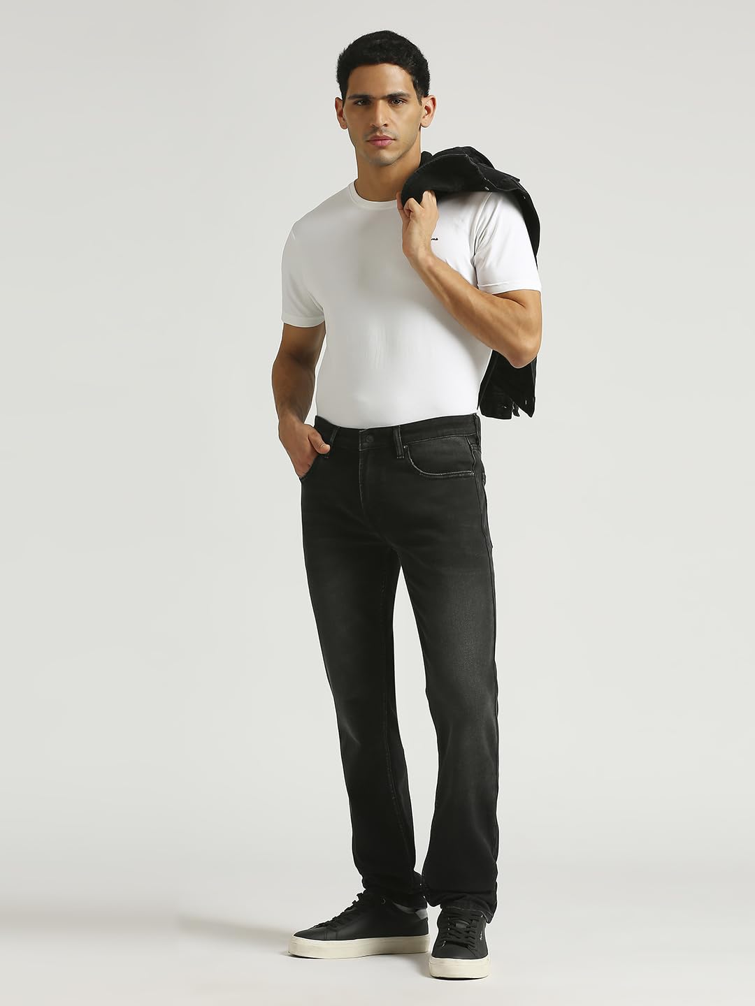 Pepe Jeans Men's Slim Jeans (PM207939Q013_Black Used