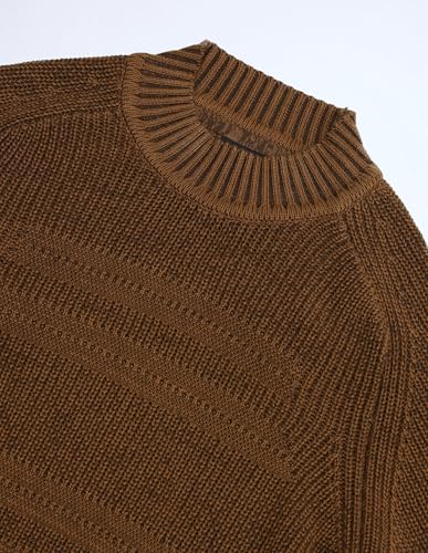 Patterned Knit Cotton Sweater