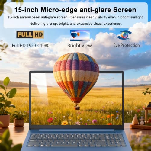 Lenovo IdeaPad Slim 3i • 15.6" FHD Laptop with Microsoft 365 Included • Intel N150 • 8GB DDR5RAM • 128GB SSD • Windows 11