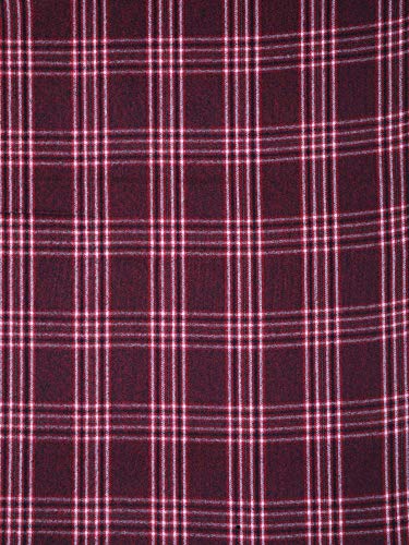FabSeasons Men's Woollen and Acrylic Scarf/Muffler/Shawl/Stole for Winters, (Red, Maroon, Size - 70 x 180 cm)