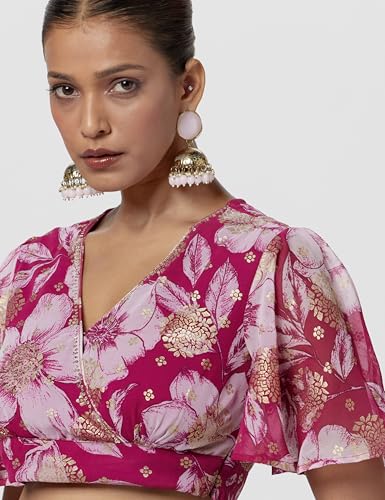 BIBA WOMEN PRINTED STRAIGHT MIX AND MATCH(WHIMSICA2121_BERY_32)