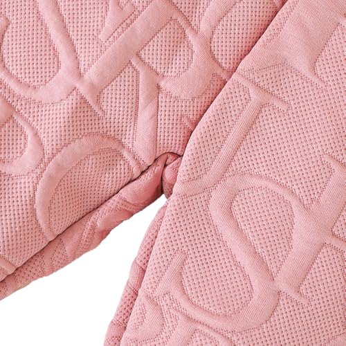 Hopscotch Baby Girls Textured Print Full Sleeves Pink Pant set For Ages (18-24 Months)