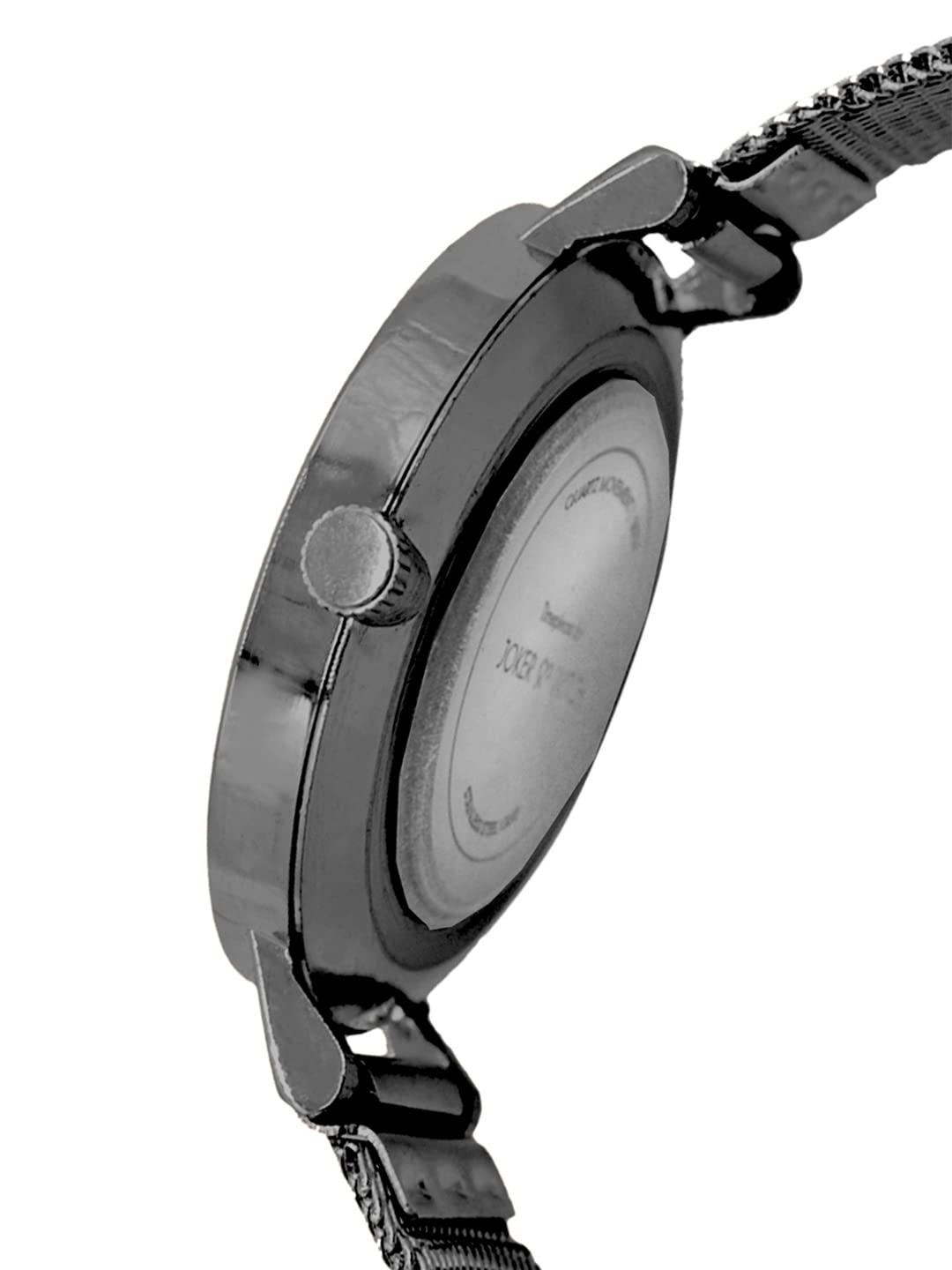 Joker & Witch Drake Classic Black DIAL Gunmetal MESH Men's Watch