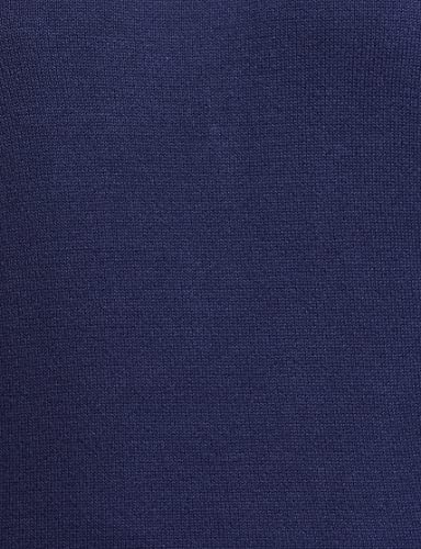 Puma Women's' Cotton V-Neck Sweater (56835502_Medieval White-Vapor Blue_S)