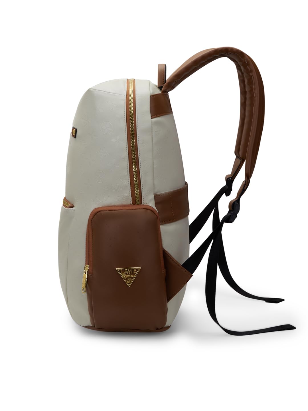 Lavie Signature Women's Colourblock Butte 21L Fashion Backpack for Women | Fits Upto 15.5 Inch Laptop | Fashion Backpack for Work | Ladies purse | Stylish Shoulder Bag | Gift for Women