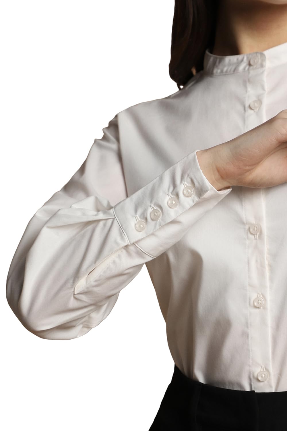 Allen Solly Women's Regular Fit Shirt (AHSFWRGFG09788_White