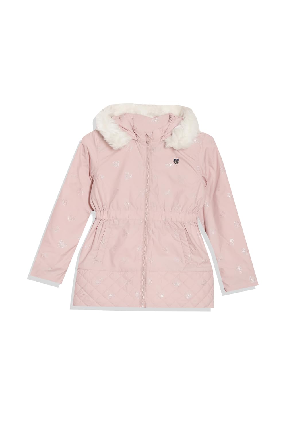 Allen Solly Girl's A-Line Coat (AGJKERGF318111_Pink